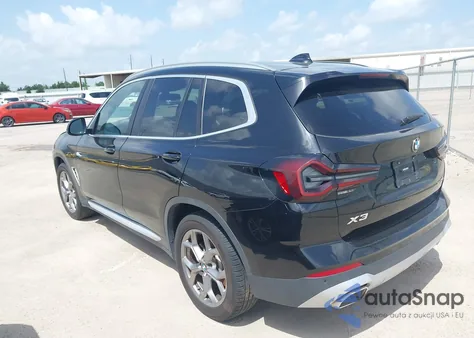 2023 BMW X3 xDrive30I из США, поврежденный, VIN 5UX53DP01P9R81339